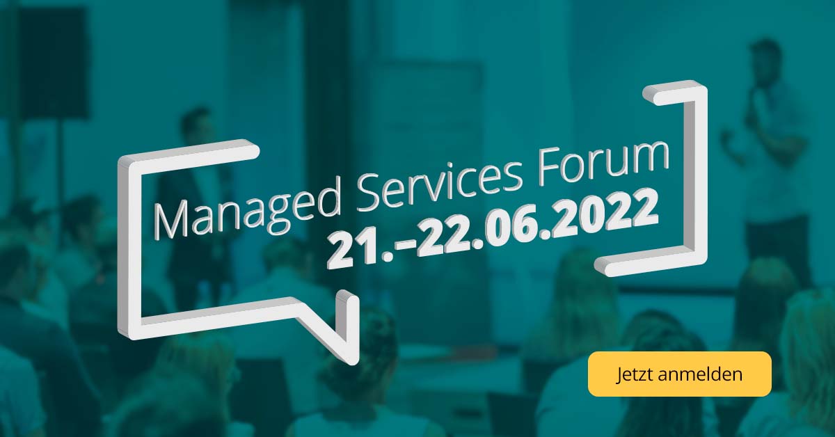 Managed Services Forum – kein 0815 Managed Services Event!